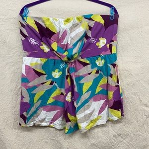 Old Navy women’s Plus Smocked tube top strapless